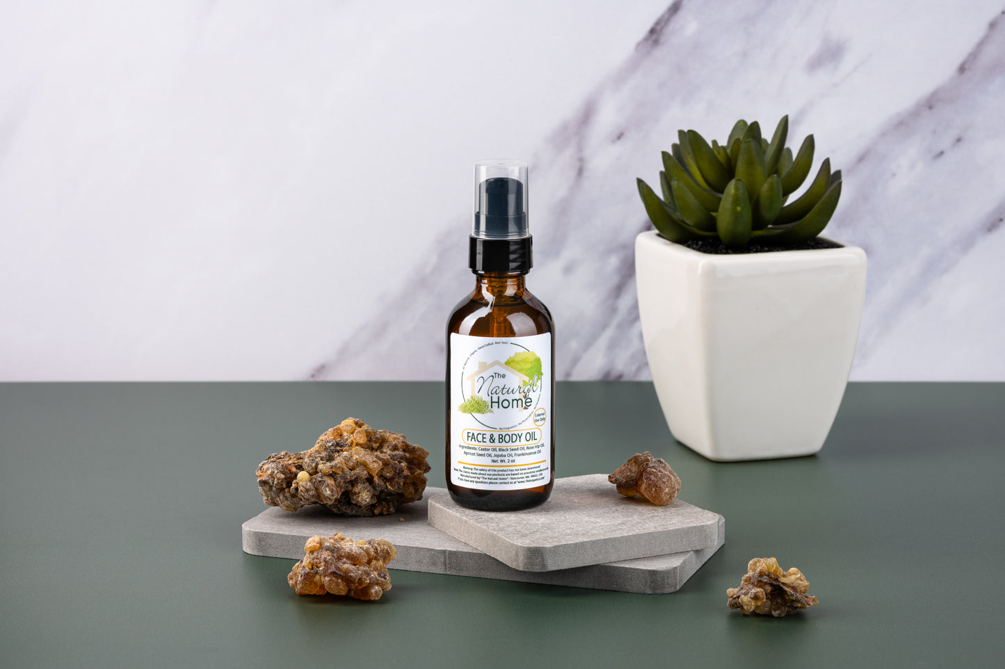 Natural Face & Body Oil - 2 oz