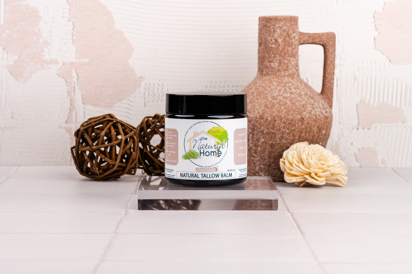 Natural Infused Tallow - 4 oz