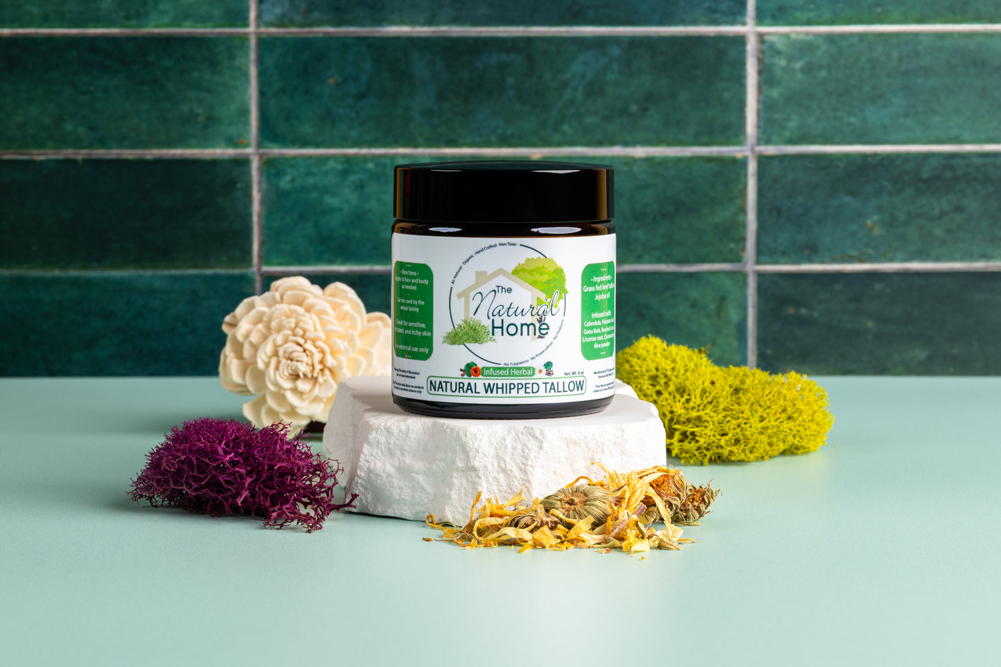 Natural Infused Tallow - 4 oz