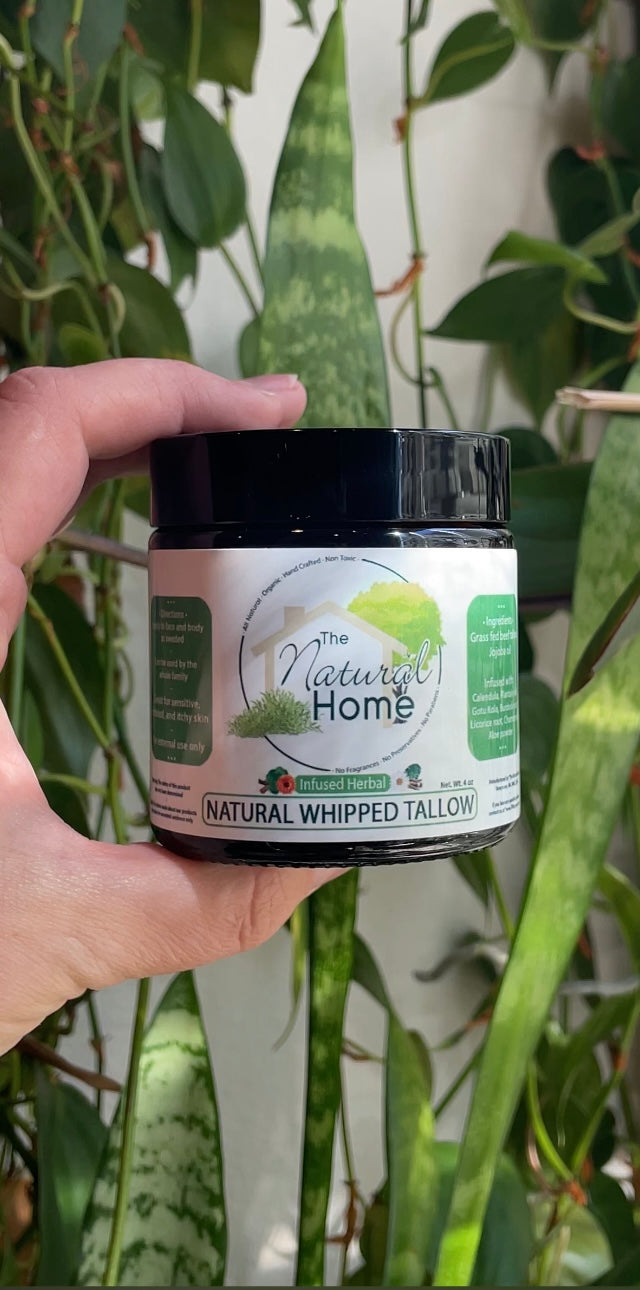 Natural Infused Tallow - 4 oz